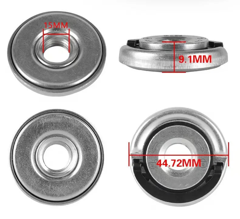 Angle Grinding Tool Flange Nut🔧, 1 SET(2 PCS)