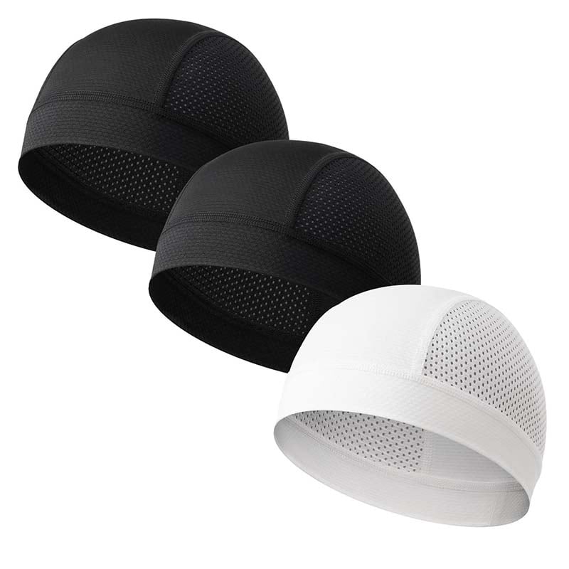 🧢 Breathable Skull Cap | Lightweight Sweat-Wicking Head Wrap