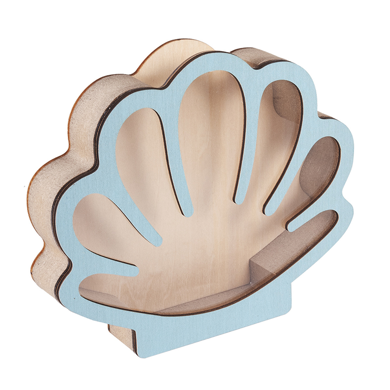 🦪 Seashell Display Case with Acrylic Panel 🌊