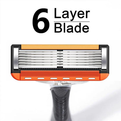 Hot Sale 49% OFF 🔥24Pcs Men's Razor Blade Replacement with Handle