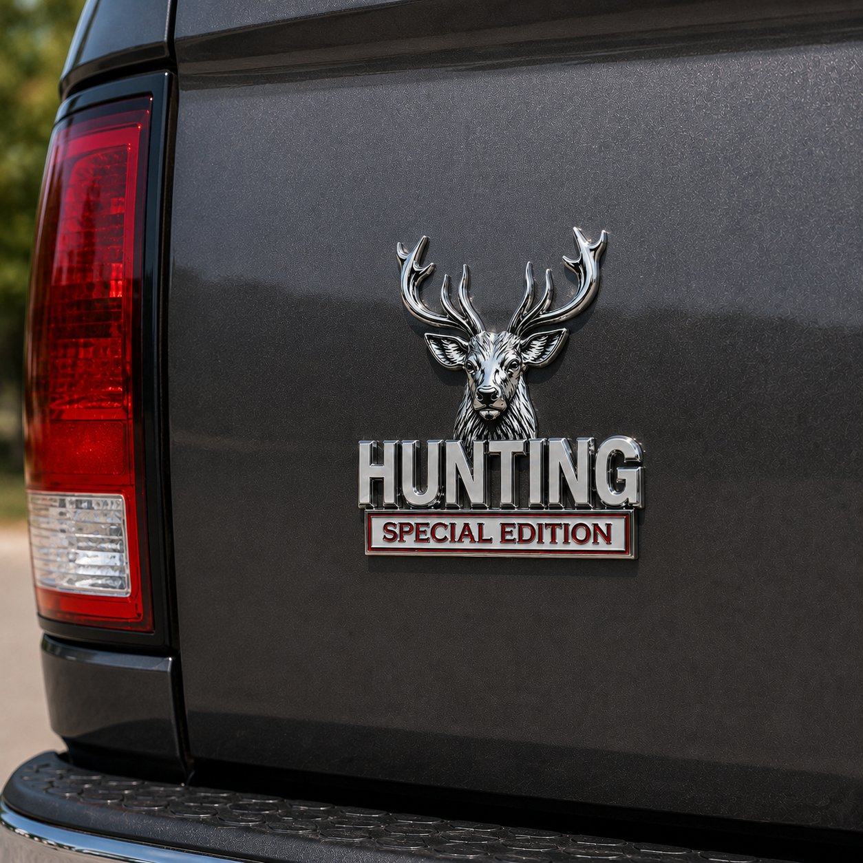 🦌 HUNTING Special Edition 3D Chrome Metal Car Emblem