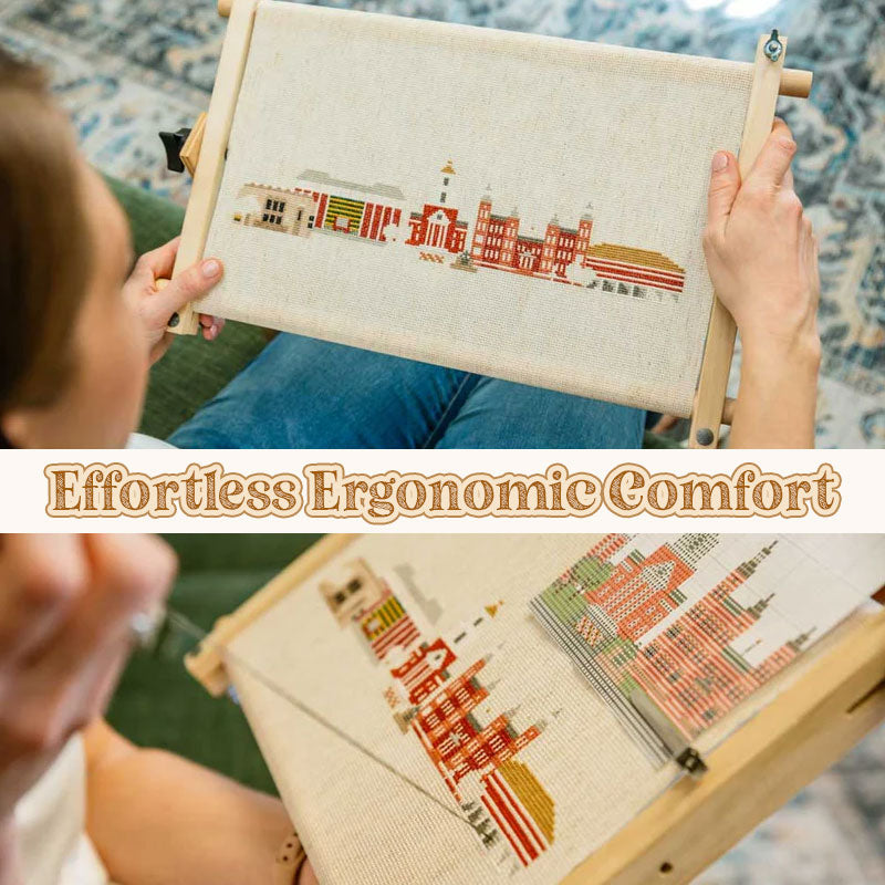 Adjustable Tabletop Embroidery Stand – Cross Stitch Frame Holder 🧵