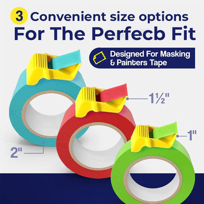 🛠️ Foam Tape Cap Disienser for Painters, Crafters, and Masking Tape Cutting