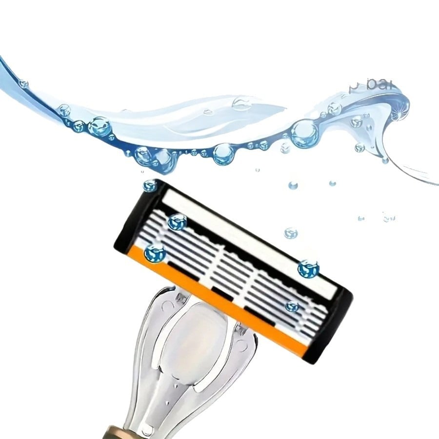Hot Sale 49% OFF 🔥24Pcs Men's Razor Blade Replacement with Handle