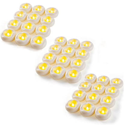 🕯️Water-Activated Flameless Floating LED Candles – Romantic Waterproof Glow for Any Occasion