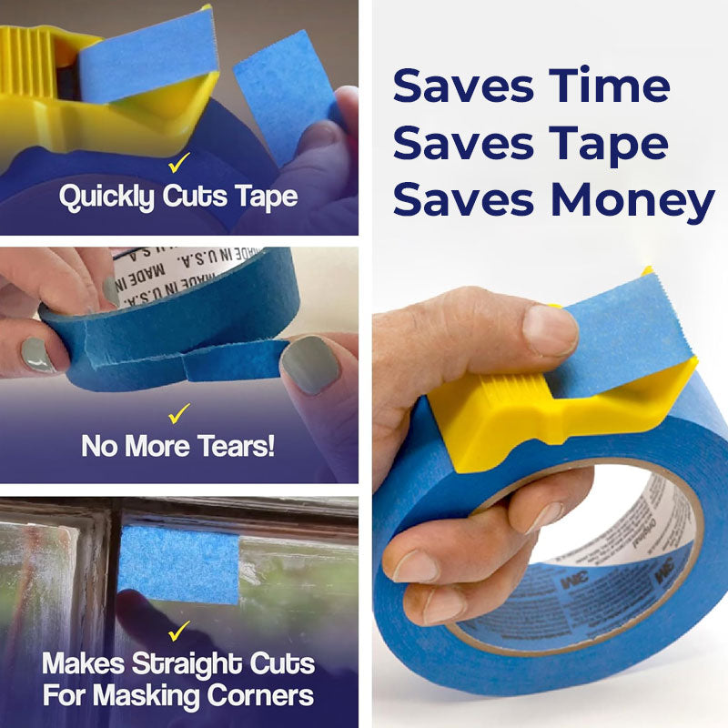 🛠️ Foam Tape Cap Disienser for Painters, Crafters, and Masking Tape Cutting