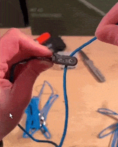 Cord and Rope Tightening and Cinching Tool