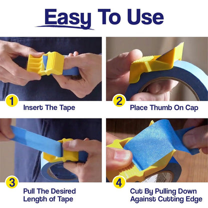 🛠️ Foam Tape Cap Disienser for Painters, Crafters, and Masking Tape Cutting