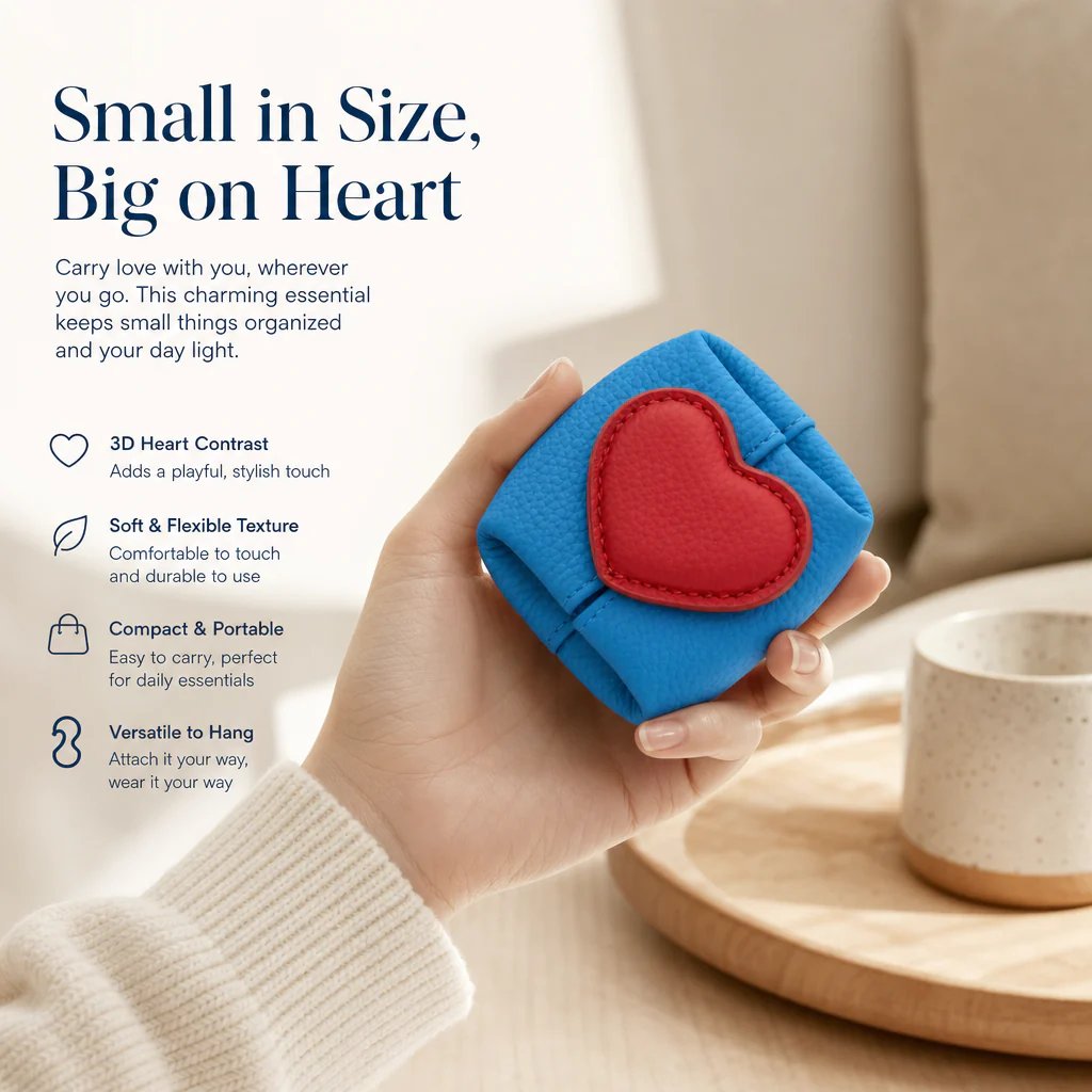 🥳2026 HOT SALE🥳💞50K+ SOLD! 💖Sweetheart Mini Leather Pouch