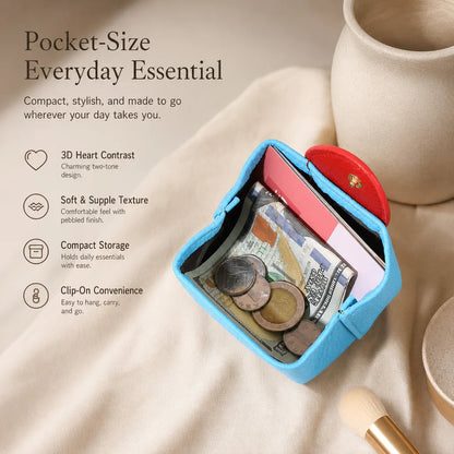 🥳2026 HOT SALE🥳💞50K+ SOLD! 💖Sweetheart Mini Leather Pouch