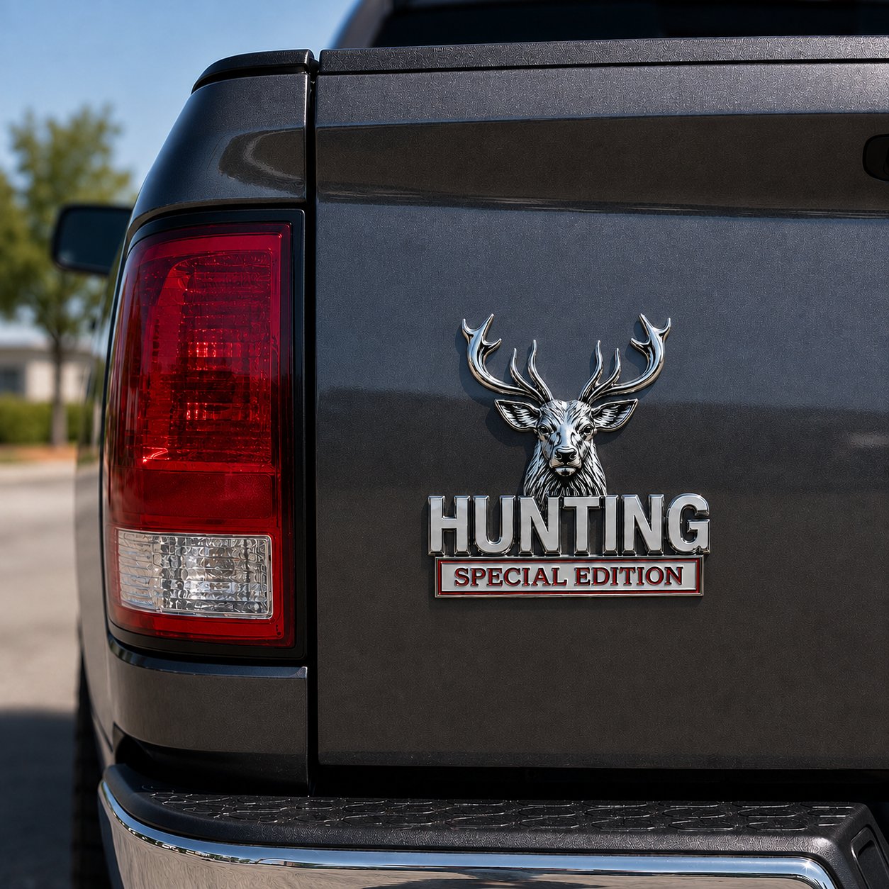🦌 HUNTING Special Edition 3D Chrome Metal Car Emblem