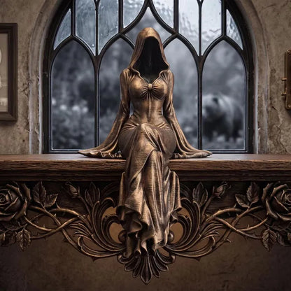 🪄Lady Reaper - Ethereal Hooded Figure Sculpture