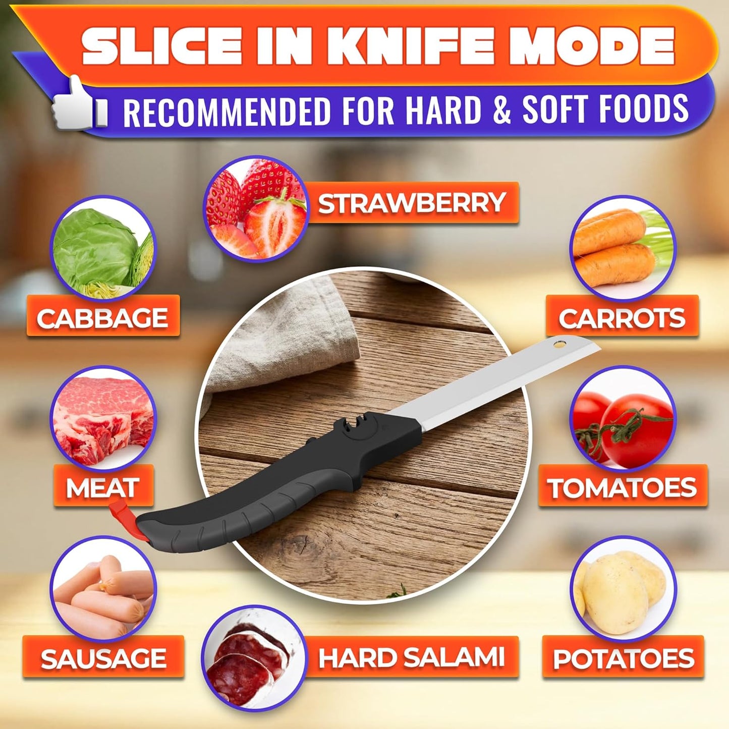 🔥✨2 in 1 Kitchen Scissors for Food