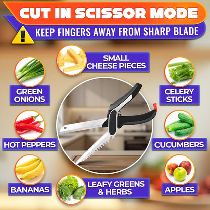 🔥✨2 in 1 Kitchen Scissors for Food