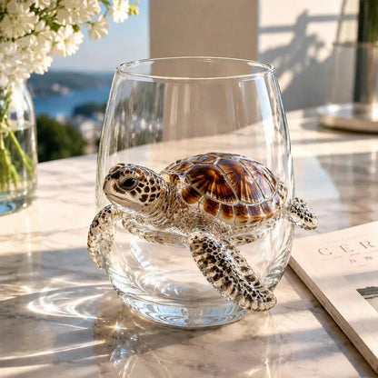 ✨🎁The Perfect Beach House Gift🌊3D Ocean Animal Artisan Glassware Collection