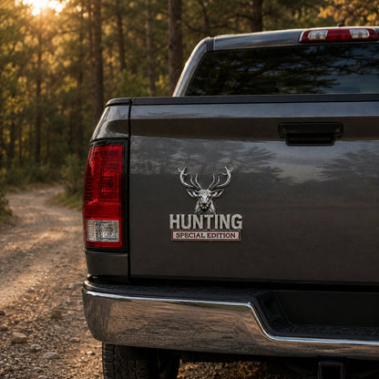 🦌 HUNTING Special Edition 3D Chrome Metal Car Emblem