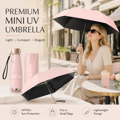 Say Goodbye to Bulky Umbrellas-Dual-Purpose Portable Capsule Umbrella