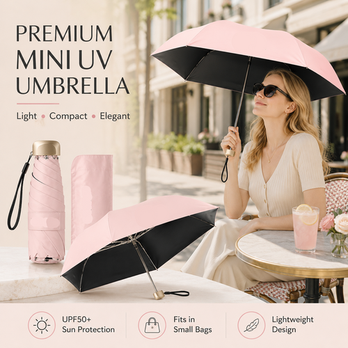 Say Goodbye to Bulky Umbrellas-Dual-Purpose Portable Capsule Umbrella