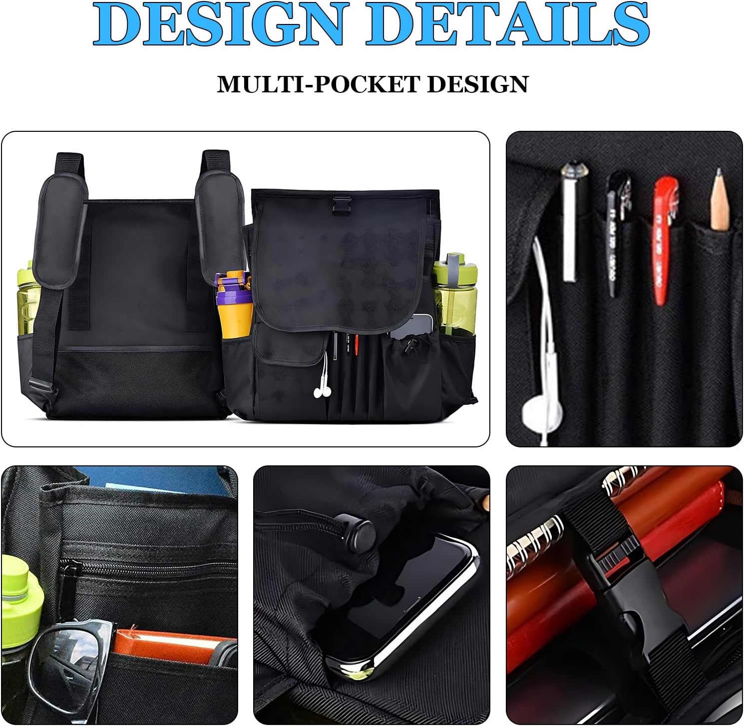 Car Organiser Briefcase with Separate Pocket