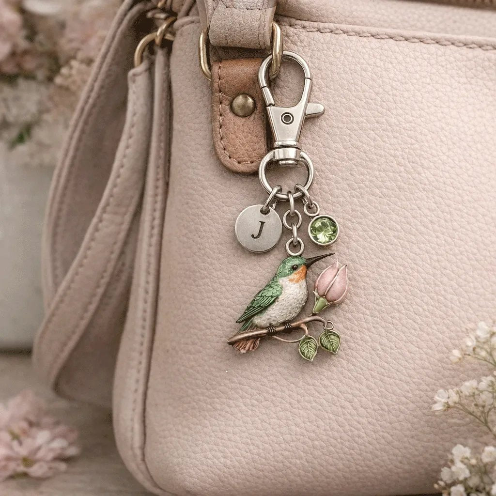A Little Hummingbird for You keychain-A Meaningful Mother's Day Gift Filled with Love & Comfort