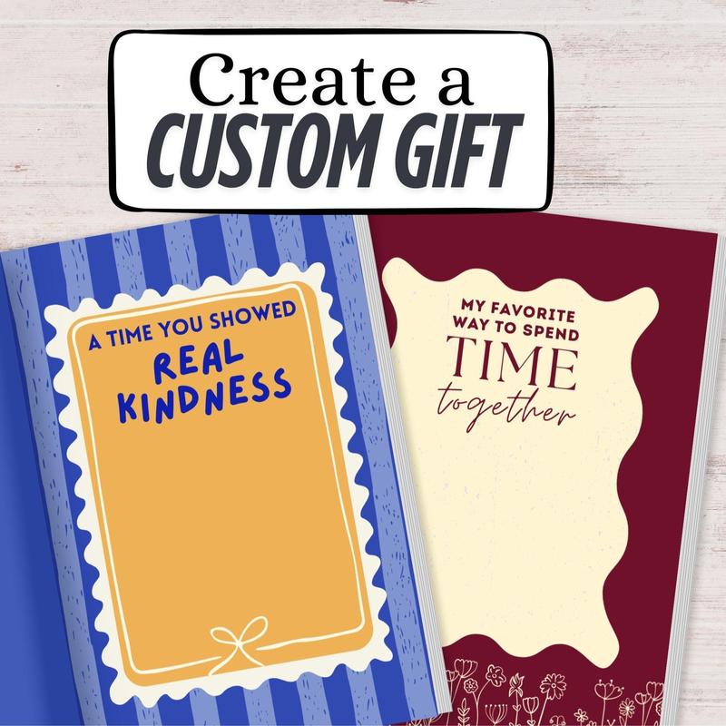 📚Just A Few Things I Love About You (With All My Heart) Fill In The Blank Gift Book❤️