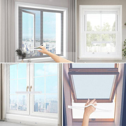 3-Second Fit Window Mesh —— Blocks virtually all bugs🦟