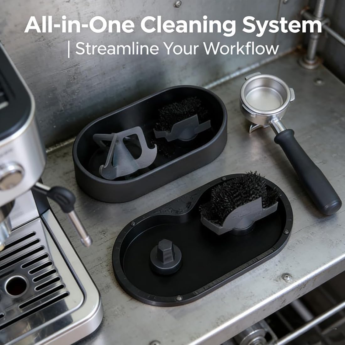 Coffee Portafilter Cleaning Kit