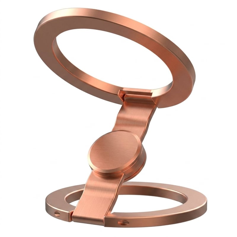 🔥Magnetic Phone Stand & Fidget Spinner Combo, Dual Magnetic Ring Stand, Fidget Toys Adults, 360°,Foldable, MagSafe Compatible
