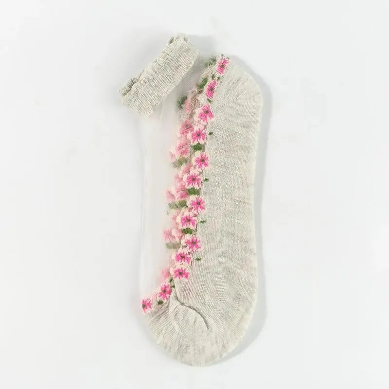 🥳SUMMER HOT SALE🥳💞50K+ SOLD!🔥Floral Lace Women's Spring Summer Ankle Socks