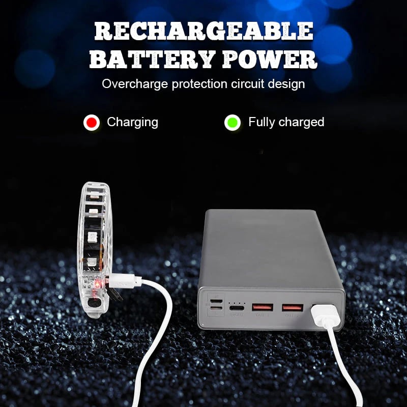 Colorful Bicycle Wheel Lights (7 Colors + 18 Light Modes) – Safe & Super Cool for Night Riding!