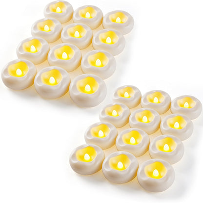 🕯️Water-Activated Flameless Floating LED Candles – Romantic Waterproof Glow for Any Occasion