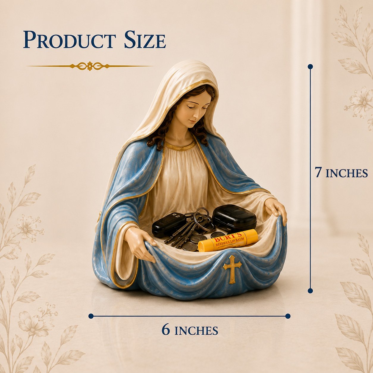 🔥Last Day 40% OFF - Handmade Virgin Mary Catch-All Bowl