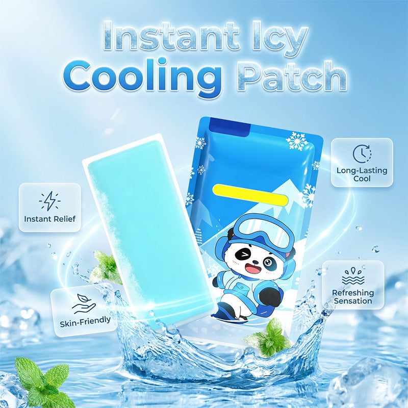 ❄️ 30% OFF NOW! 🥳 Skin-Friendly Instant Cooling Relief Patches – Gentle & refreshing – Soothes sunburn, fevers or muscle heat – perfect for hot days or post-workout 🌊✨
