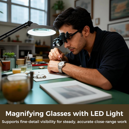 🔍  Precision LED Magnifier for Electronics & Crafts 🛠️