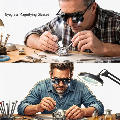 🔍  Precision LED Magnifier for Electronics & Crafts 🛠️