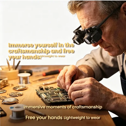 🔍  Precision LED Magnifier for Electronics & Crafts 🛠️