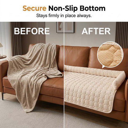 Cozy Bolstered Pet Couch Protector 🐈
