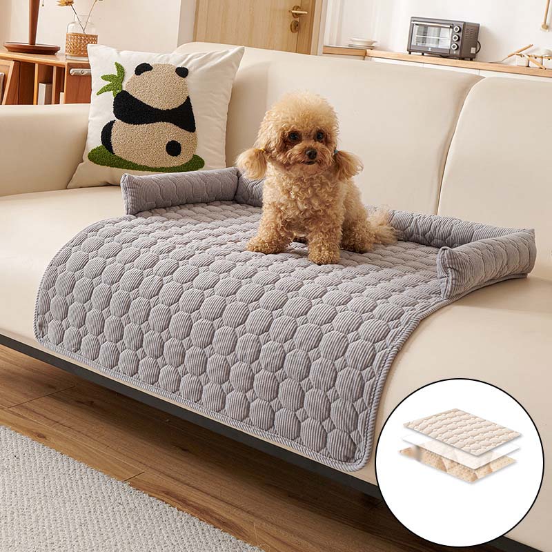 Cozy Bolstered Pet Couch Protector 🐈