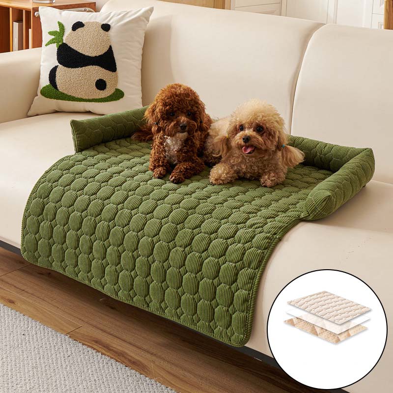 Cozy Bolstered Pet Couch Protector 🐈
