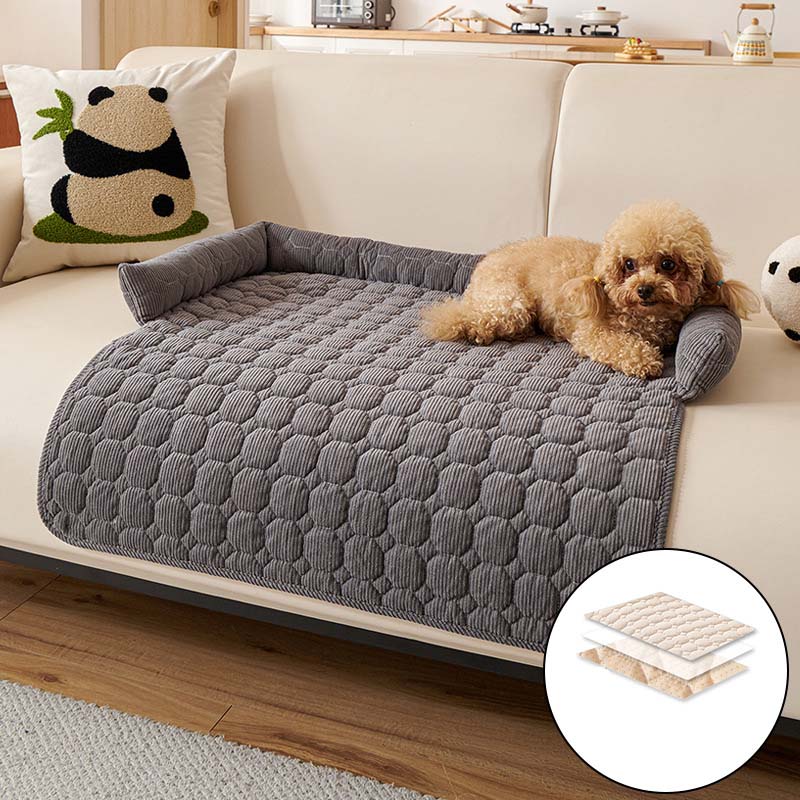 Cozy Bolstered Pet Couch Protector 🐈
