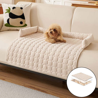 Cozy Bolstered Pet Couch Protector 🐈