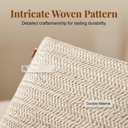 Women's Woven Straw Shoulder Clutch Bag 💖