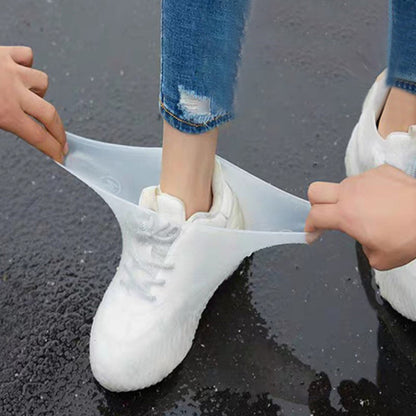 📢📢40% OFF !! ⏰ Waterproof Rain Shoe Cover – Non-slip sole & easy on/off – Reusable, perfect for wet weather or muddy walks 🌧️