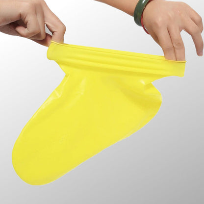 📢📢40% OFF !! ⏰ Waterproof Rain Shoe Cover – Non-slip sole & easy on/off – Reusable, perfect for wet weather or muddy walks 🌧️