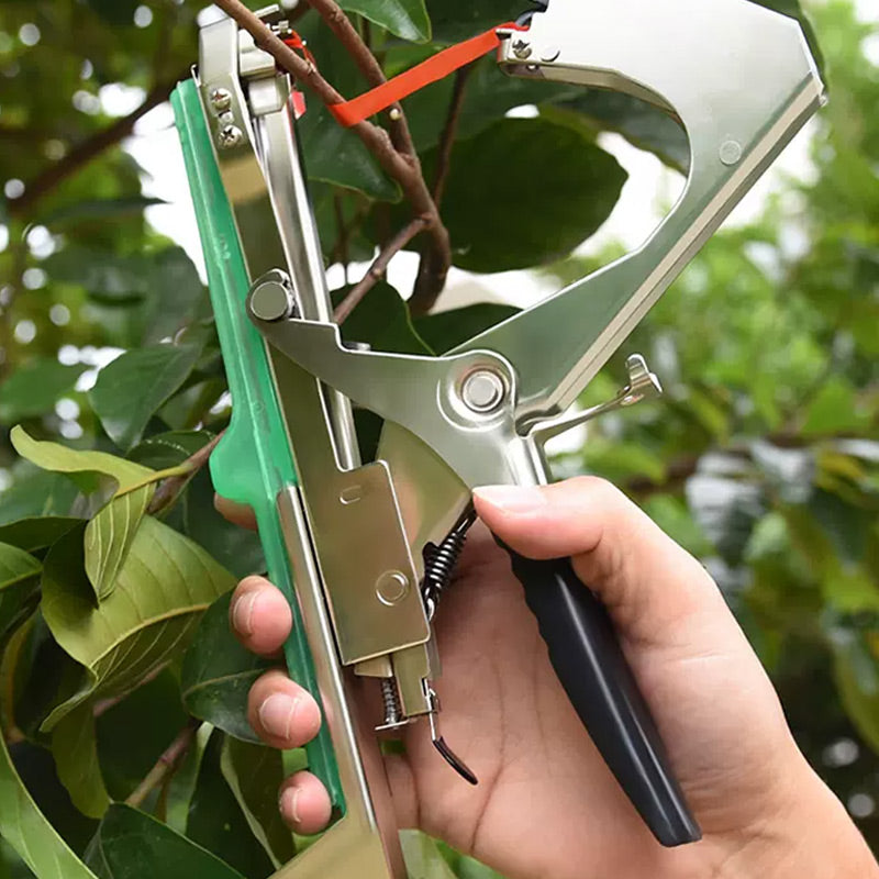 🌱  Universal Lightweight Durable Plant Vine Tying Machine – For tomatoes, grapes & climbing plants – Adjustable tension, quick taping 🍅
