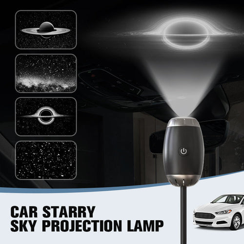🌟 USB CAR STARRY SKY PROJECTION LAMP — Plug & Play | Adjustable Angle | Romantic Ambient Light ✨