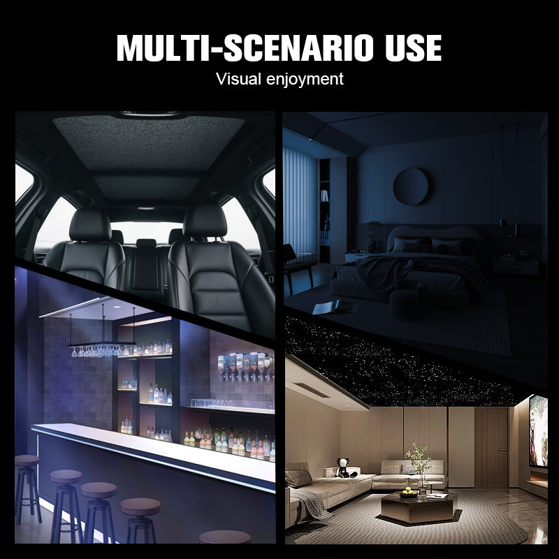 🌟 USB CAR STARRY SKY PROJECTION LAMP — Plug & Play | Adjustable Angle | Romantic Ambient Light ✨