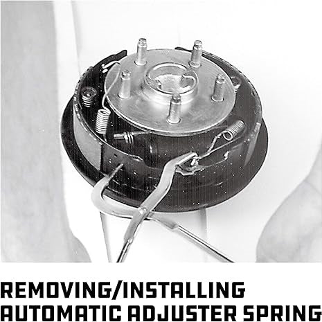 🔧 Drum Brake Spring Pliers — For Return Springs | Chrome Molybdenum | 215mm
