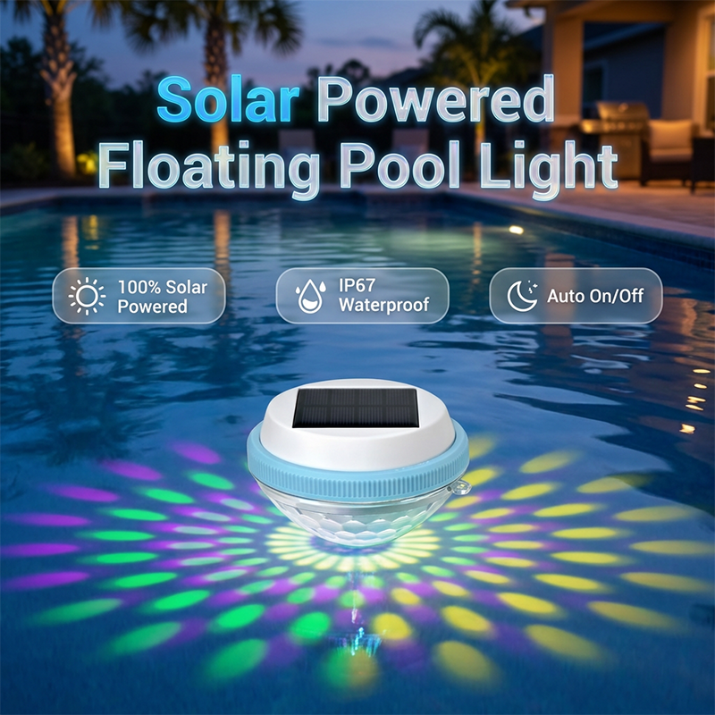 🏊 Solar Floating Pool Lights with Remote Control — RGB Colour-Changing & IP68 Waterproof