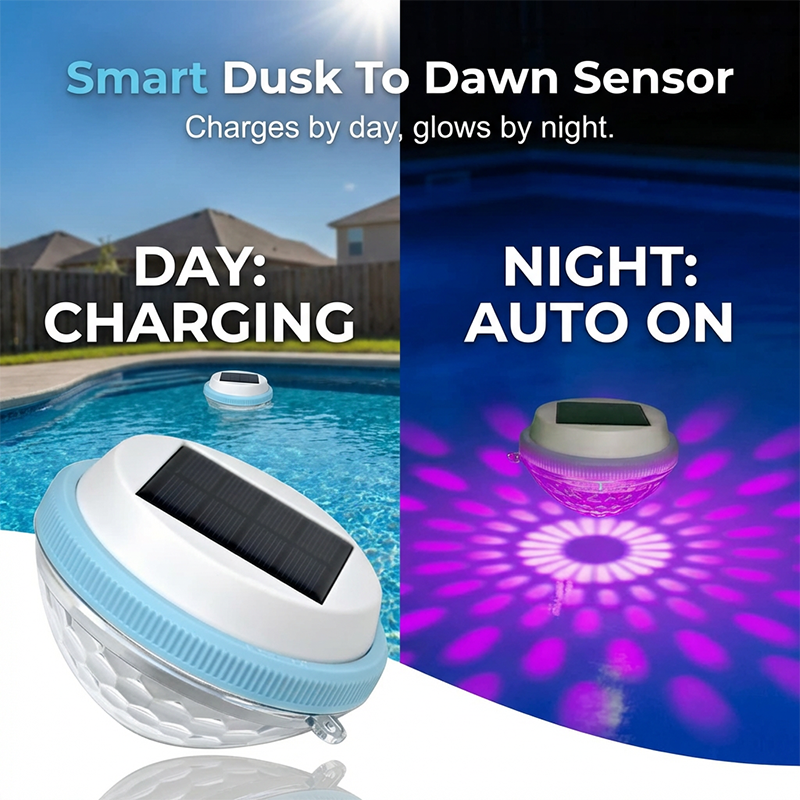 🏊 Solar Floating Pool Lights with Remote Control — RGB Colour-Changing & IP68 Waterproof